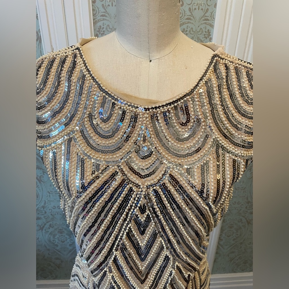 Gatsby Style Flapper Sequin Dress. - image 8